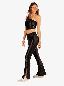 Illuminate High Rise Infinity Flare Leggings - Black